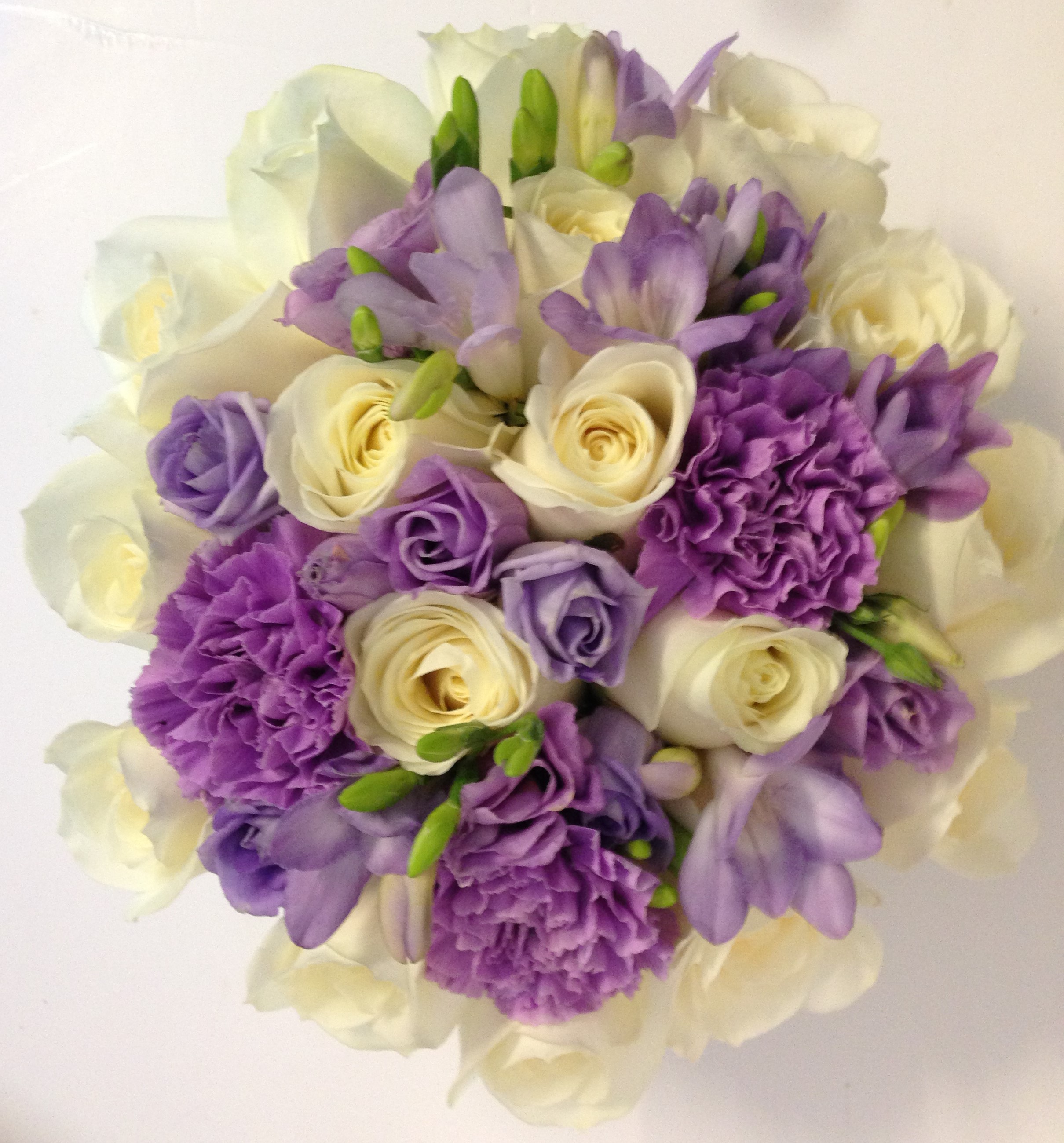 lilacs carnations freesia roses stunning bouquet