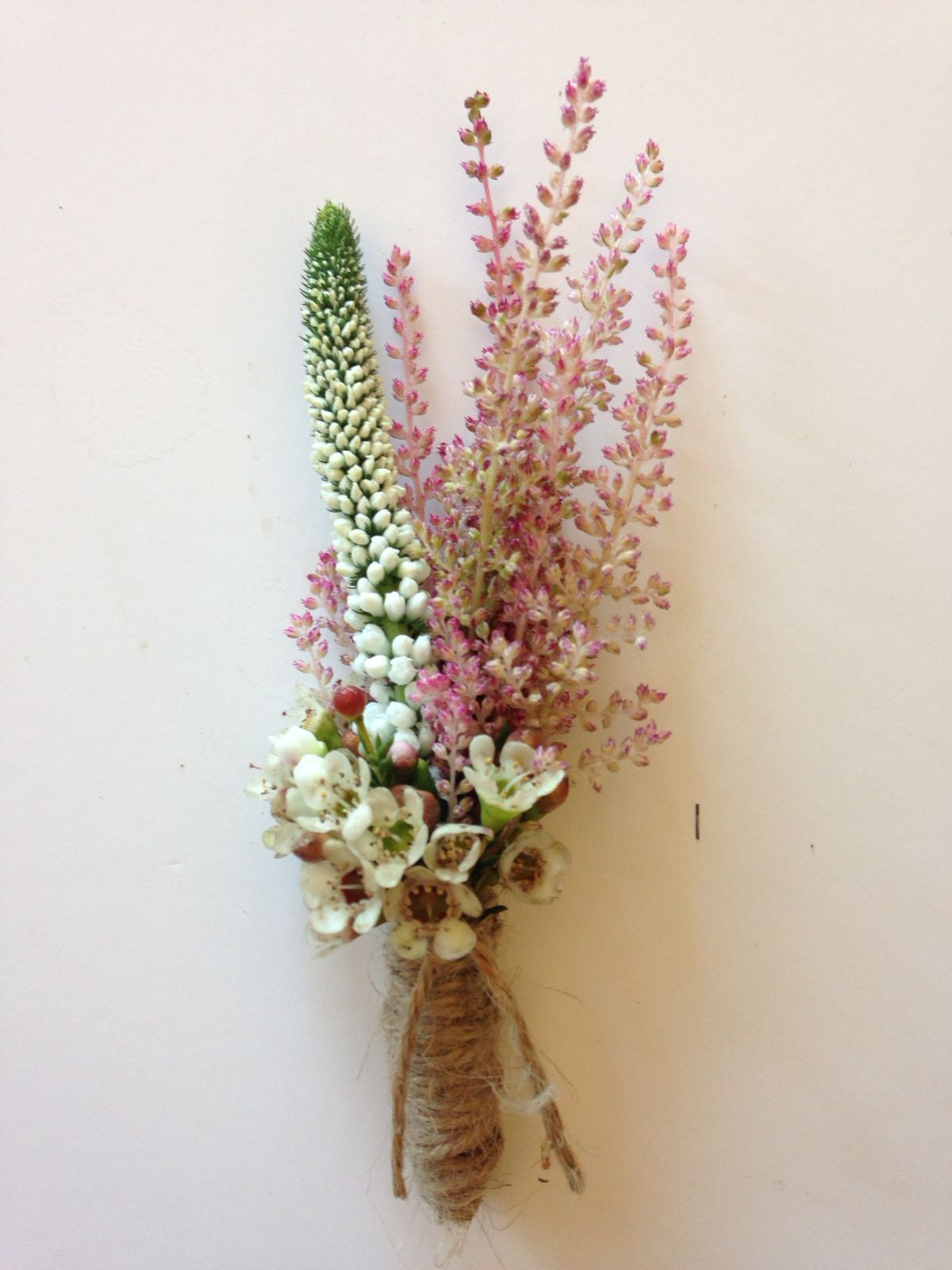 vintage delicate flowers wax flower astilbe