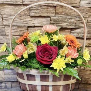 Autumn Basket Arrangement