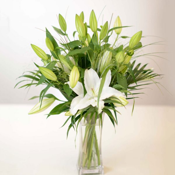 oriental lily vase