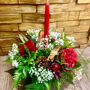 table decoratation in christmas spirit