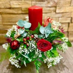 christmas table decortaion